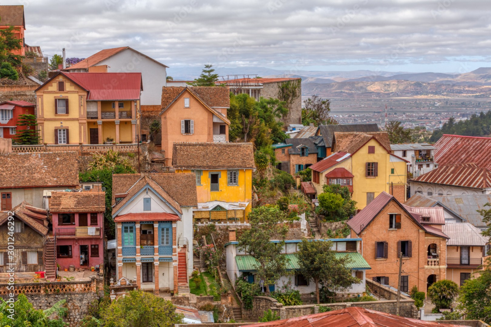 Photo de maisons à Antananarivo